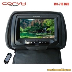 Monitor de reposacabezas Corvy MC-718 DVD