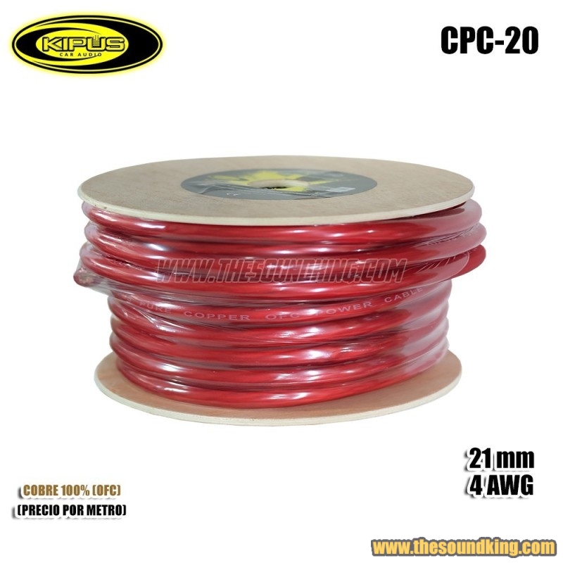 Cable puro cobre Kipus CPC-20 (OFC) (1 METRO)