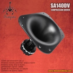 Motor de compresion Scorpion Audio SA140DV